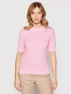 Selected Sweter Elinna 16082425 Różowy Slim Fit - Swetry damskie - miniaturka - grafika 1