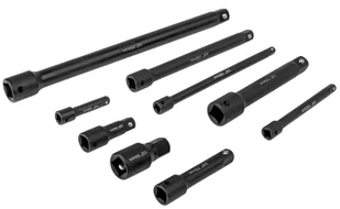 Zestaw przedłużek 1/2" 3/8" 1/4" 9szt. FALON TECH - Klucze i nasadki - miniaturka - grafika 3