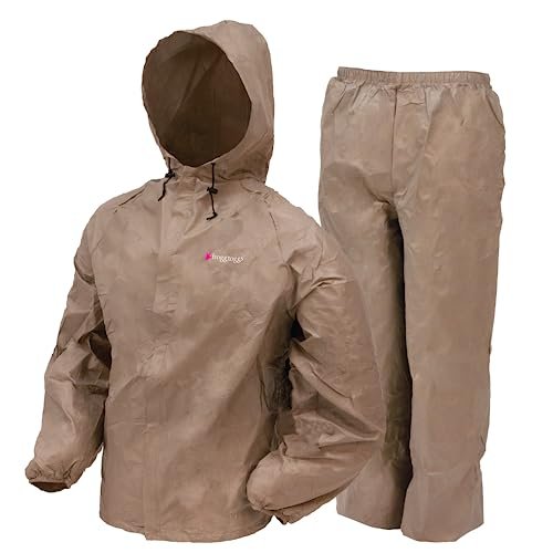 Suit frogg toggs Women's Ultra Lite Small, khaki UL12504-04SM