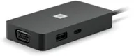Huby USB - Srfc USB-C Travel Hub XZ/NL/FR/DE Black 161-00002 - miniaturka - grafika 1