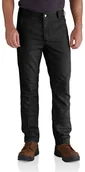 Spodnie sportowe męskie - Spodnie Carhartt Rigby Straight Fit Pant Black - miniaturka - grafika 1