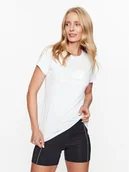 Koszulki i topy damskie - New Balance T-Shirt NB Essentials Stacked Logo T-Shirt WT31546 Niebieski Regular Fit - miniaturka - grafika 1