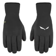 Rękawiczki - Rękawiczki unisex Salewa ORTLES PL czarne 00-0000028216_0910 - miniaturka - grafika 1