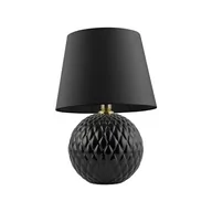 Lampy stojące - Santana lampa stołowa 1-punktowa czarna 5590 - miniaturka - grafika 1