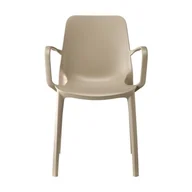 Krzesła - Scab Design Krzesło Ginevra - szary z podłokietnikami 2333 15 - miniaturka - grafika 1