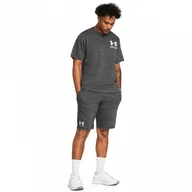 Spodenki męskie - Męskie spodenki dresowe Under Armour UA Rival Terry Short - szare - miniaturka - grafika 1
