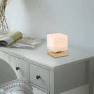 Lampy stojące - Paul Neuhaus Mosiężna lampa stołowa z ściemnianą dotykiem diodą LED - Jano - miniaturka - grafika 1