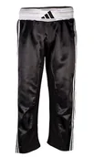 Kimona, stroje i obuwie - Spodnie Adidas Kick Boxing WAKO Czarny • Rozmiar: 140 - miniaturka - grafika 1