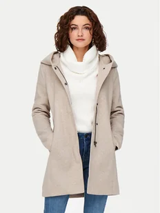 ONLY Płaszcz przejściowy Sedona 15142911 Beżowy Regular Fit - Płaszcze damskie - miniaturka - grafika 1