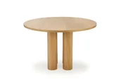 Stoły - Stół Zilonis okrągły dąb naturalny - miniaturka - grafika 1