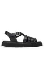 Sandały damskie - Barbour Sandały Otterburn LFO0757BK51 Czarny - miniaturka - grafika 1