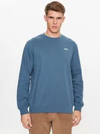 Bluzy męskie - Vans Bluza Core Basic Crew Fleece VN0A7YDU Niebieski Classic Fit - miniaturka - grafika 1