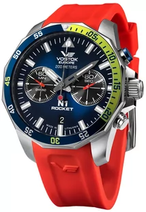 Zegarek Zegarek Vostok Europe 6S21-225A708SR Rocket N-1 Chrono - Zegarki męskie - miniaturka - grafika 1