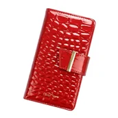 Etui na dokumenty i karty - Skórzane etui damskie MiaMore PHONE CASE L1789 (IPHONE 13 PRO) - miniaturka - grafika 1