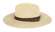 Czapki męskie - Kapelusz Damski Męski Słomkowy Plażowy Kowbojski Regulowany Uniwersalny - miniaturka - grafika 1
