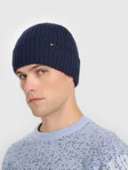 Czapki męskie - 4F Czapka zimowa Thinsulate męska - granatowa M - miniaturka - grafika 1