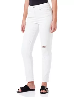 Spodnie damskie - Mavi Damskie spodnie jeansowe z marchewką Cindy, rozmiar W25/L31 (rozmiar producenta: 25/31), białe (White Gold Vintage 22258), Biały (vintage białe złoto 2258). - grafika 1