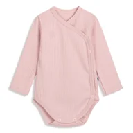 Body dla niemowląt - Body kopertowe PINK -56 - miniaturka - grafika 1