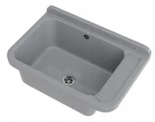 Zlewy i komory gospodarcze - ZLEW GOSPODARCZY TECHNICZNY SZARY KOMORA ROBOCZA PRALNIA GARAŻ NEGRA - miniaturka - grafika 1