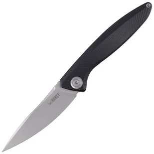 Nóż składany Kubey Pike Black Titanium, Sandblasted CPM 20CV by Parsons Bladeworks (KB2103B) - Noże - miniaturka - grafika 1