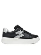 Buty dla dziewczynek - Geox Sneakersy J Mikiroshi J45DVA 0BCEW C0039 S Czarny - miniaturka - grafika 1