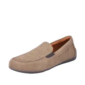 Klapki i japonki męskie - Rieker Męskie klapki 09555, brązowe, 40 EU, brązowy, 40 EU - miniaturka - grafika 1