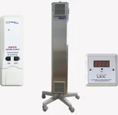 Urządzenia medyczne - Ultra-viol Sp.j NBVE-110PLW RC lampa bakteriobójcza przepływowa 2x55W mobilna z licznikiem LED i pilotem NBVE-110PLW RC - miniaturka - grafika 1