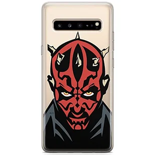 Etui Darth Maul 004 Star Wars Nadruk częściowy Przeźroczysty Producent: Samsung, Model: S10 5G - Etui i futerały do telefonów - miniaturka - grafika 1