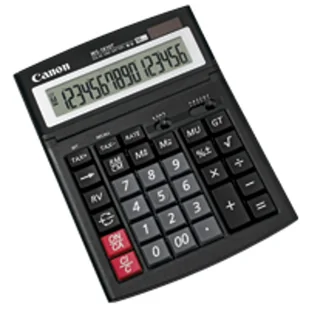 Canon WS-1610T kalkulator Komputer stacjonarny Wyświetlacz kalkulatora Czarny - Kalkulatory - miniaturka - grafika 1