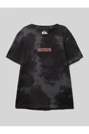 Koszulki i topy damskie - T-shirt z nadrukiem z logo - Quiksilver - miniaturka - grafika 1