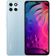 Telefony komórkowe - Infinix Smart 6 2GB/32GB Dual Sim Niebieski - miniaturka - grafika 1