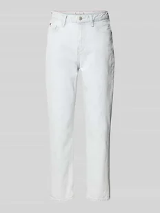 Jeansy z prostą nogawką i 5 kieszeniami model ‘CLASSIC STRAIGHT’ - Spodnie damskie - miniaturka - grafika 1