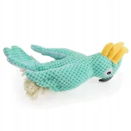 Zabawki dla psów - Zabawka pluszowa dla psa duża szarpak gryzak papugi - miniaturka - grafika 1