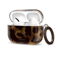 Akcesoria do słuchawek - TECH-PROTECT LAMANO APPLE AIRPODS PRO 1 / 2 PANTHER - miniaturka - grafika 1