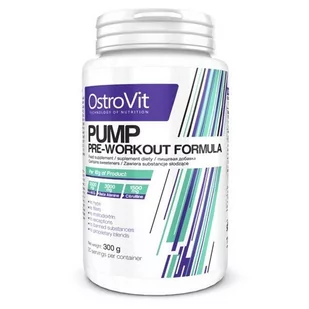 OstroVit PUMP Pre-Workout Formula 300g (DD7E-372F6) - Przedtreningówki - miniaturka - grafika 1