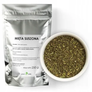 Mięta Suszona liście mięty herbata napar 250g - Herbata - miniaturka - grafika 1