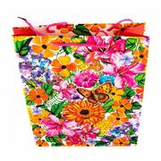 Opakowania i torebki na prezenty - Torba Prezentowa Polne Kwiaty 26X32Cm Różne Kolory - miniaturka - grafika 1