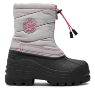 Buty dla dziewczynek - Śniegowce Lee Cooper LCJ-24-44-2840K Szary - miniaturka - grafika 1
