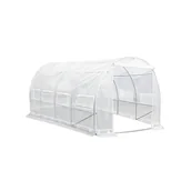 Szklarnie ogrodowe - Leziter Namiot foliowy 200x250x400 cm rama+folia przezroczysta - miniaturka - grafika 1