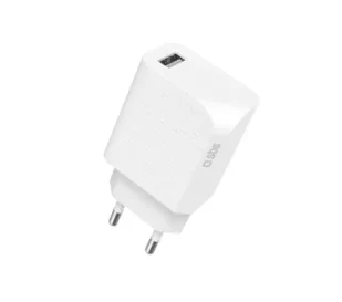 SBS Power Delivery USB-A 18W Biały - Ładowarki do telefonów - miniaturka - grafika 1