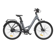 Rowery elektryczne - Rower elektryczny ADO Air 28 Pro - Moc 250W Baterią 36V9.6Ah Zasięg 100KM Hamulec tarczowy hydrauliczny - Szary - miniaturka - grafika 1
