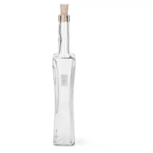 Butelka Szklana Ozdobna Kwadratowa 500 Ml 6589 - Domowy wyrób alkoholu - miniaturka - grafika 1