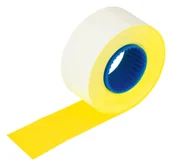 Etykiety samoprzylepne i bloki etykiet - Grand Taśma metkownica 22x12 1rzędowa prosta żółta - miniaturka - grafika 1