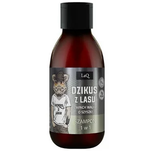 LaQ Dzikus z Lasu, mini szampon do włosów, silver, 100 ml - Szampony dla mężczyzn - miniaturka - grafika 1