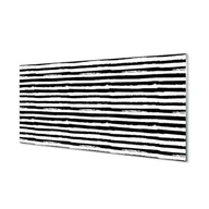 Tablice i flipcharty - Szklany panel Nieregularne paski zebra 120x60 cm - miniaturka - grafika 1