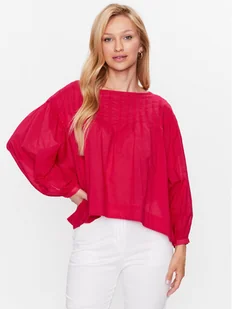 Sisley Bluzka 5HO1LQ040 Różowy Regular Fit - Bluzki damskie - miniaturka - grafika 1