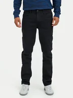 Spodnie męskie - Blend Jeansy Twister 20715000 Czarny Regular Fit - miniaturka - grafika 1