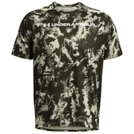 Koszulki sportowe męskie - Koszulka męska Under Armour Tech ABC Camo SS Rozmiar: M / Kolor: zielony - miniaturka - grafika 1