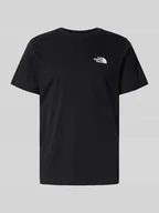 Koszulki męskie - T-shirt z logo i okrągłym dekoltem - miniaturka - grafika 1
