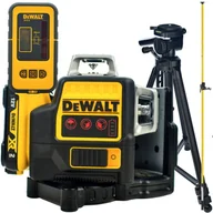 Poziomice laserowe - Laser płaszczyznowy DCE089D1R DEWALT + Detektor DE0892 + Tyczka 3,3m LP-33 + Statyw 1.4m - miniaturka - grafika 1